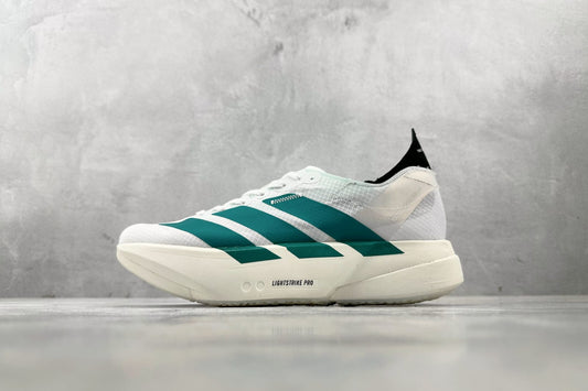 adidas Adizero Adios Pro 4 - Cloud White / Team Green / Cream White