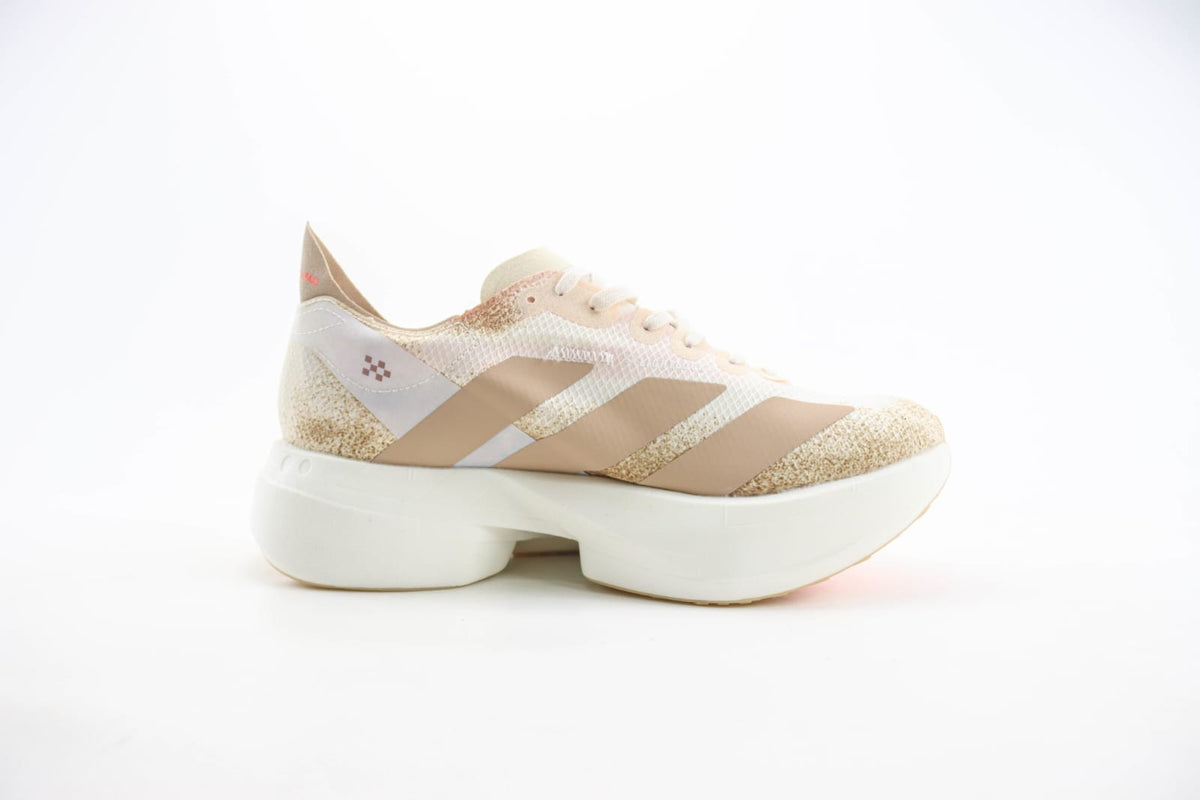 adidas Adizero Adios Pro 4 - Chalk White / Warm Sandstone / Semi Impact Orange